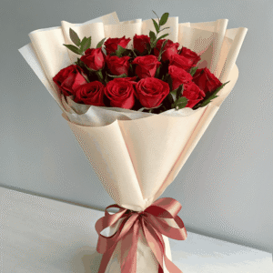 Romantic Red Rose Letterbox Bouquet